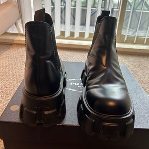Prada monolith Chelsea boot